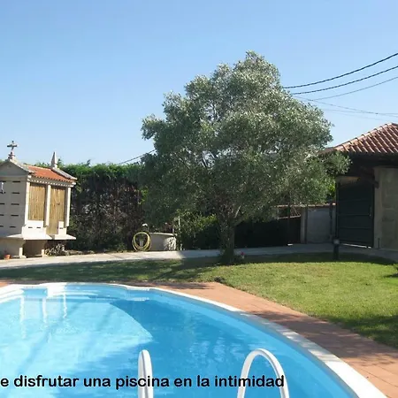 Casa Rustica Piscina, Apartadino Pobra Do Caraminal Exterior photo